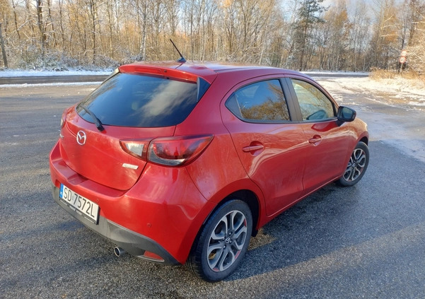 Mazda 2 cena 36900 przebieg: 167000, rok produkcji 2015 z Suchań małe 211